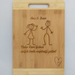 Velika daska s natpisom po želji