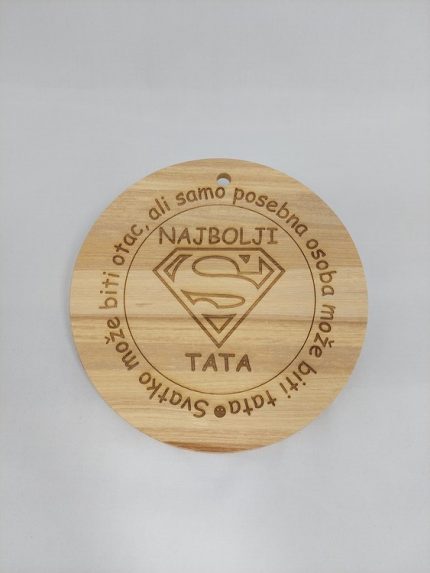 Personalizirana daska s natpisom