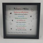Personalizirani okvir 25x25cm